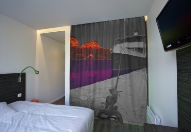 une chambre d'hotel
