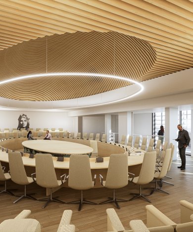 la salle du conseil ovale